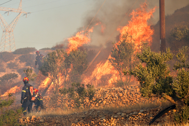 Europe sizzles as wildfires ravage Greece